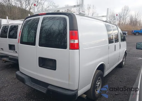 2019 GMC Savana 2500 Work Van from USA, damaged, VIN 1GTW7AFG0K1369700